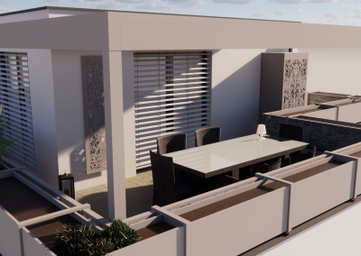 Pergola et garde corps en alu – Strasbourg